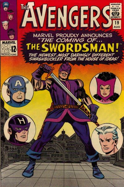 Cover for The Avengers (Marvel, 1963 series) #19 [British]