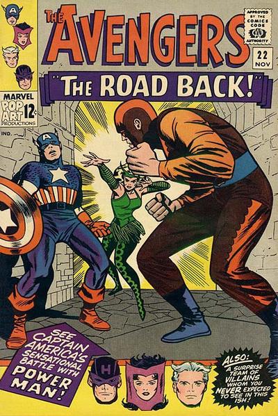 Cover for The Avengers (Marvel, 1963 series) #22 [Regular Edition]