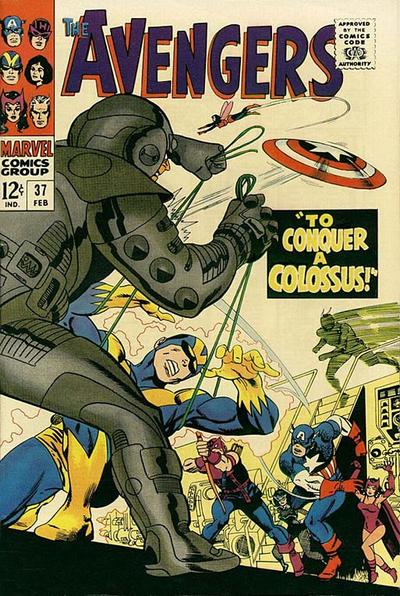 Cover for The Avengers (Marvel, 1963 series) #37 [Regular Edition]
