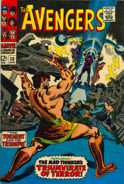 Cover for The Avengers (Marvel, 1963 series) #39 [Regular Edition]