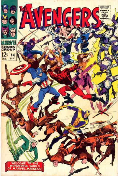 Cover for The Avengers (Marvel, 1963 series) #44 [Regular Edition]