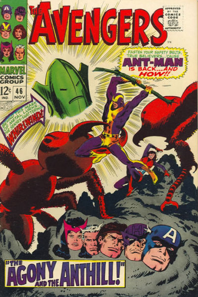 Cover for The Avengers (Marvel, 1963 series) #46