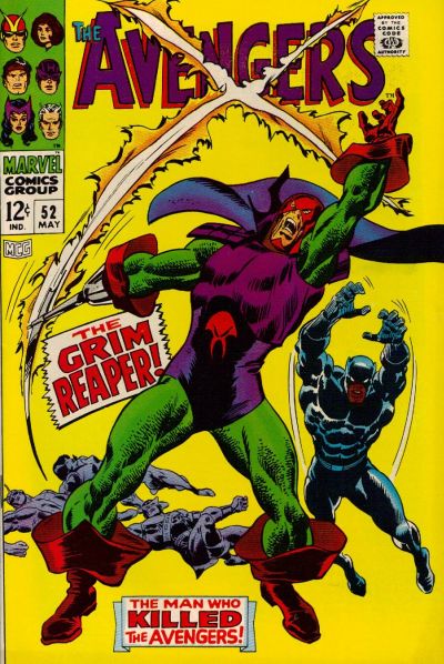 Cover for The Avengers (Marvel, 1963 series) #52