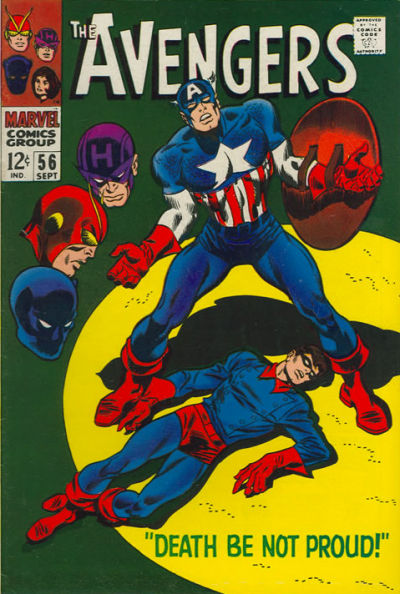 Cover for The Avengers (Marvel, 1963 series) #56