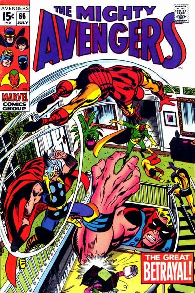 Cover for The Avengers (Marvel, 1963 series) #66 [Regular Edition]