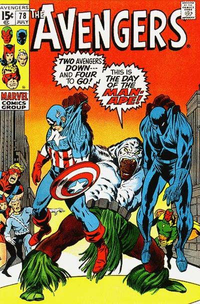 Cover for The Avengers (Marvel, 1963 series) #78 [Regular Edition]