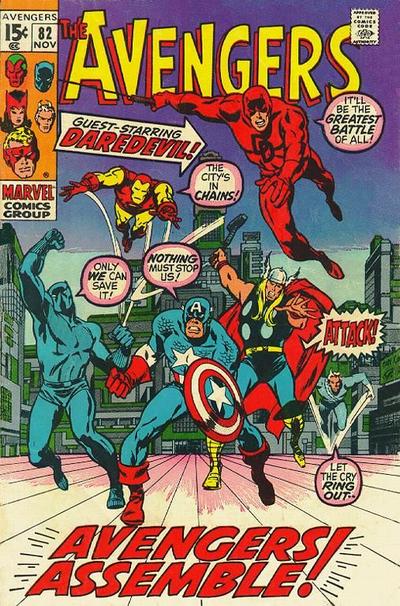 Cover for The Avengers (Marvel, 1963 series) #82 [Regular Edition]