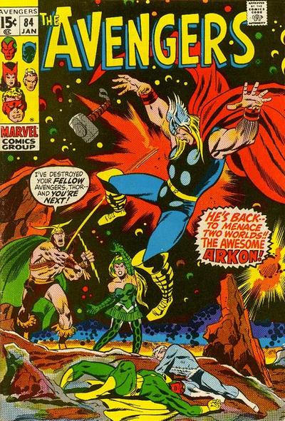 Cover for The Avengers (Marvel, 1963 series) #84 [Regular Edition]