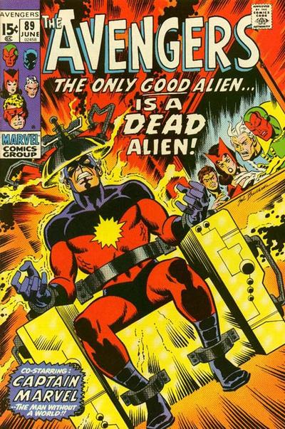 Cover for The Avengers (Marvel, 1963 series) #89 [Regular Edition]