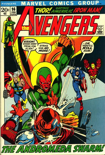 Cover for The Avengers (Marvel, 1963 series) #96 [Regular Edition]