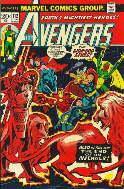 Cover for The Avengers (Marvel, 1963 series) #112 [Regular Edition]