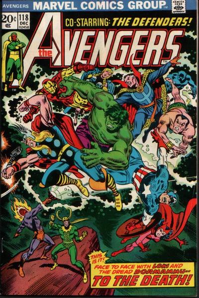 Cover for The Avengers (Marvel, 1963 series) #118