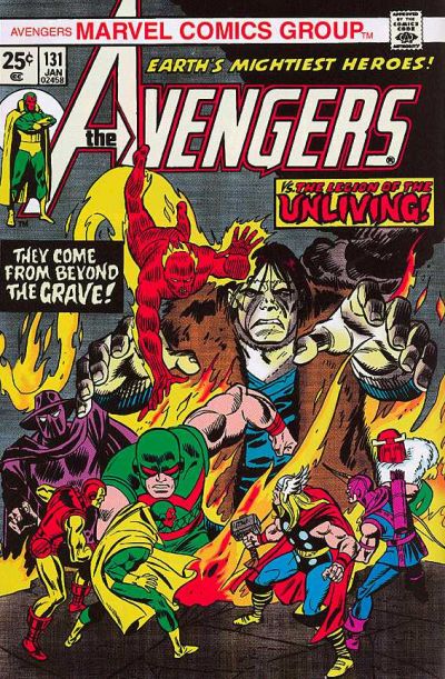 Cover for The Avengers (Marvel, 1963 series) #131
