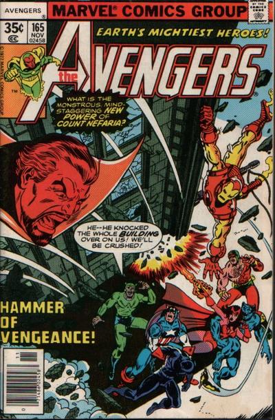 Cover for The Avengers (Marvel, 1963 series) #165 [Regular Edition]
