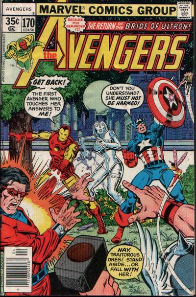 Cover for The Avengers (Marvel, 1963 series) #170 [Regular Edition]