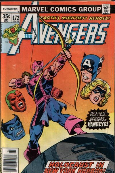 Cover for The Avengers (Marvel, 1963 series) #172 [Regular Edition]