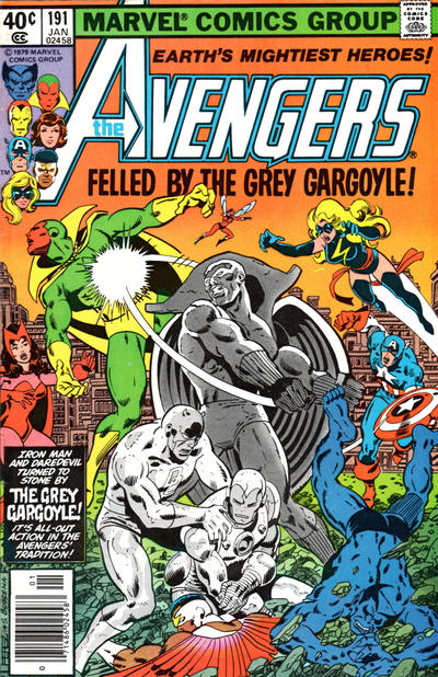Cover for The Avengers (Marvel, 1963 series) #191 [Newsstand]