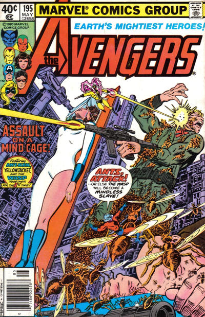 Cover for The Avengers (Marvel, 1963 series) #195 [Newsstand]