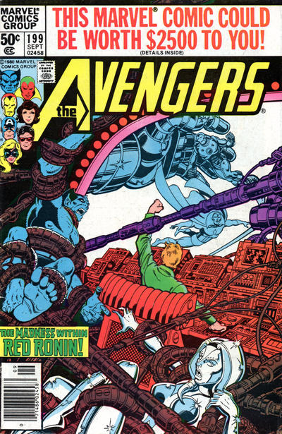 Cover for The Avengers (Marvel, 1963 series) #199 [Newsstand]