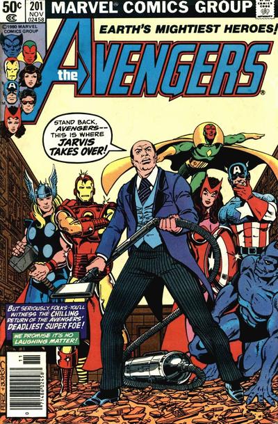 Cover for The Avengers (Marvel, 1963 series) #201 [Newsstand]
