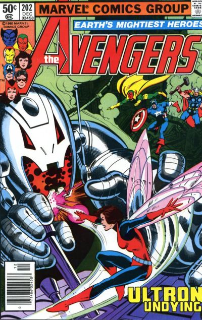 Cover for The Avengers (Marvel, 1963 series) #202 [Newsstand]
