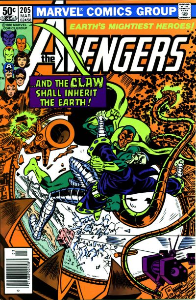 Cover for The Avengers (Marvel, 1963 series) #205 [Newsstand]