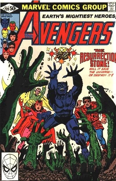 Cover for The Avengers (Marvel, 1963 series) #209 [Direct]