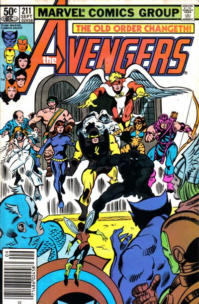 Cover for The Avengers (Marvel, 1963 series) #211 [Newsstand]