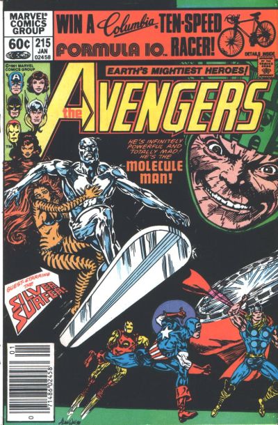 Cover for The Avengers (Marvel, 1963 series) #215 [Newsstand]