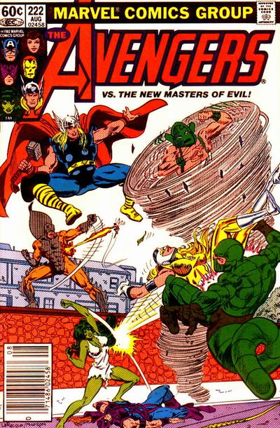 Cover for The Avengers (Marvel, 1963 series) #222 [Newsstand]