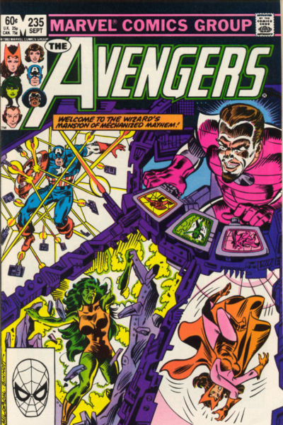 Cover for The Avengers (Marvel, 1963 series) #235 [Direct]