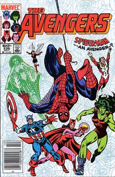 Cover for The Avengers (Marvel, 1963 series) #236 [Newsstand]
