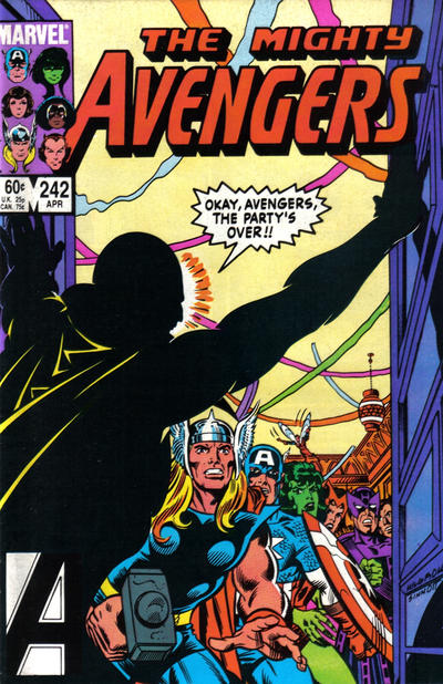 Cover for The Avengers (Marvel, 1963 series) #242 [Direct]