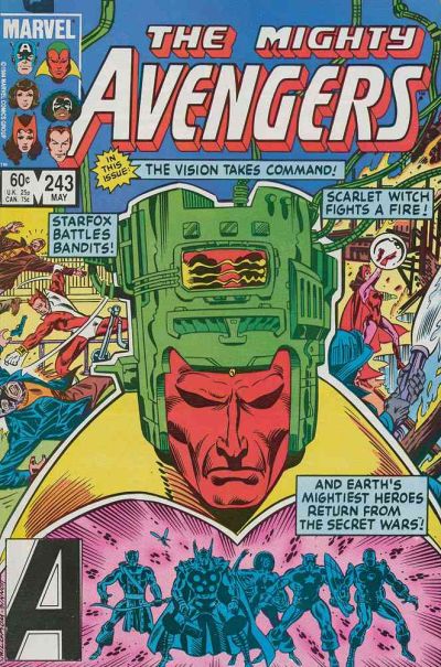 Cover for The Avengers (Marvel, 1963 series) #243 [Direct]