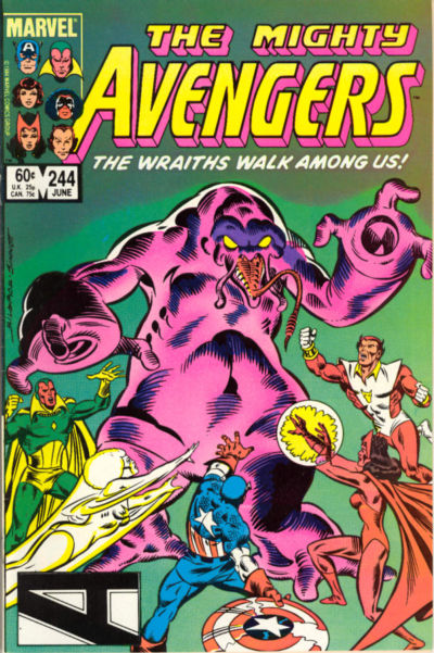 Cover for The Avengers (Marvel, 1963 series) #244 [Direct]