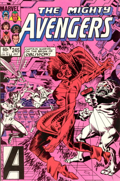 Cover for The Avengers (Marvel, 1963 series) #245 [Direct]