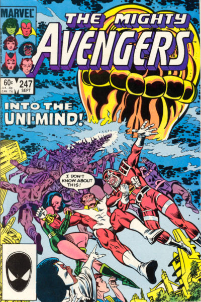 Cover for The Avengers (Marvel, 1963 series) #247 [Direct]