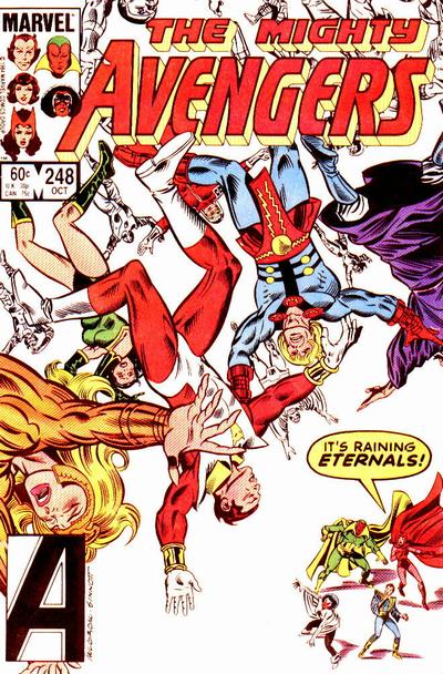 Cover for The Avengers (Marvel, 1963 series) #248 [Direct]