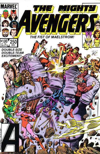 Cover for The Avengers (Marvel, 1963 series) #250 [Direct]