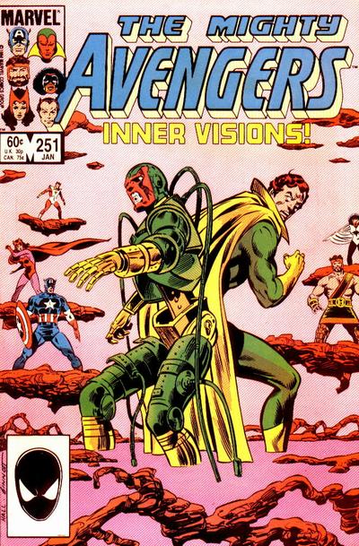 Cover for The Avengers (Marvel, 1963 series) #251 [Direct]