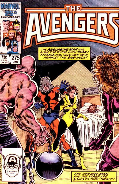Cover for The Avengers (Marvel, 1963 series) #275 [Newsstand]