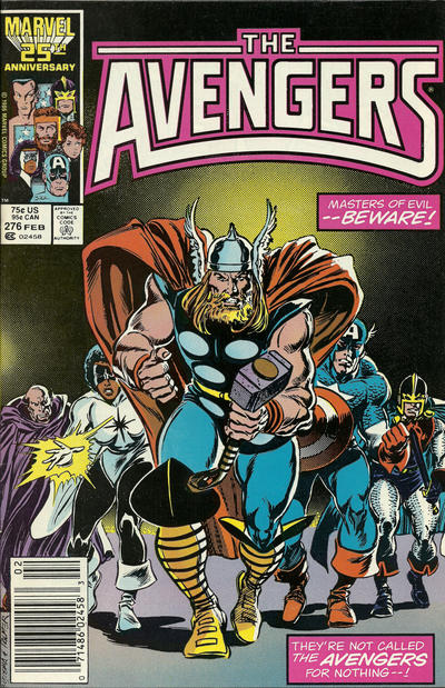 Cover for The Avengers (Marvel, 1963 series) #276 [Direct]