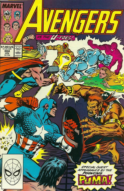 Cover for The Avengers (Marvel, 1963 series) #304 [Direct]