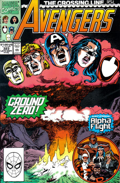 Cover for The Avengers (Marvel, 1963 series) #323 [Direct]