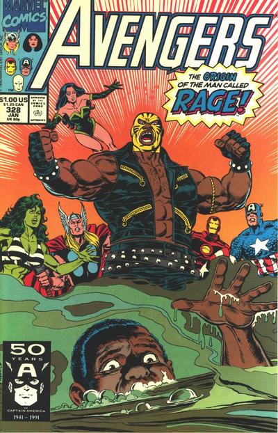 Cover for The Avengers (Marvel, 1963 series) #328 [Direct]