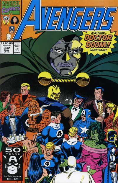 Cover for The Avengers (Marvel, 1963 series) #332 [Direct]