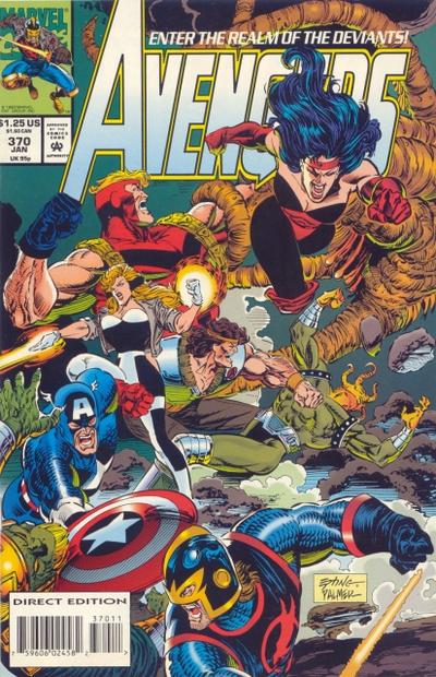 Cover for The Avengers (Marvel, 1963 series) #370 [Direct Edition]