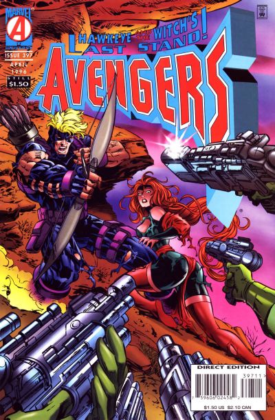 Cover for The Avengers (Marvel, 1963 series) #397 [Direct Edition]