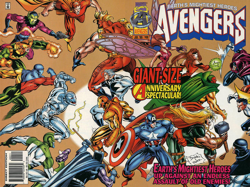 Cover for The Avengers (Marvel, 1963 series) #400 [Direct Edition]
