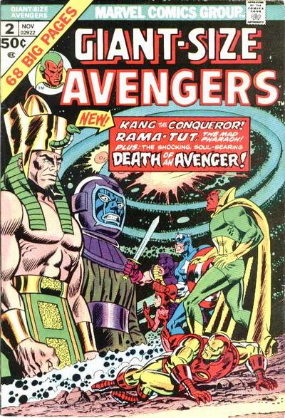Cover for Giant-Size Avengers (Marvel, 1974 series) #2